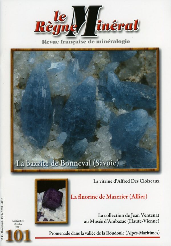 Le Règne Minéral n°101