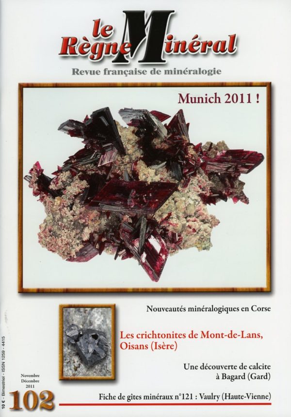 Le Règne Minéral n°102