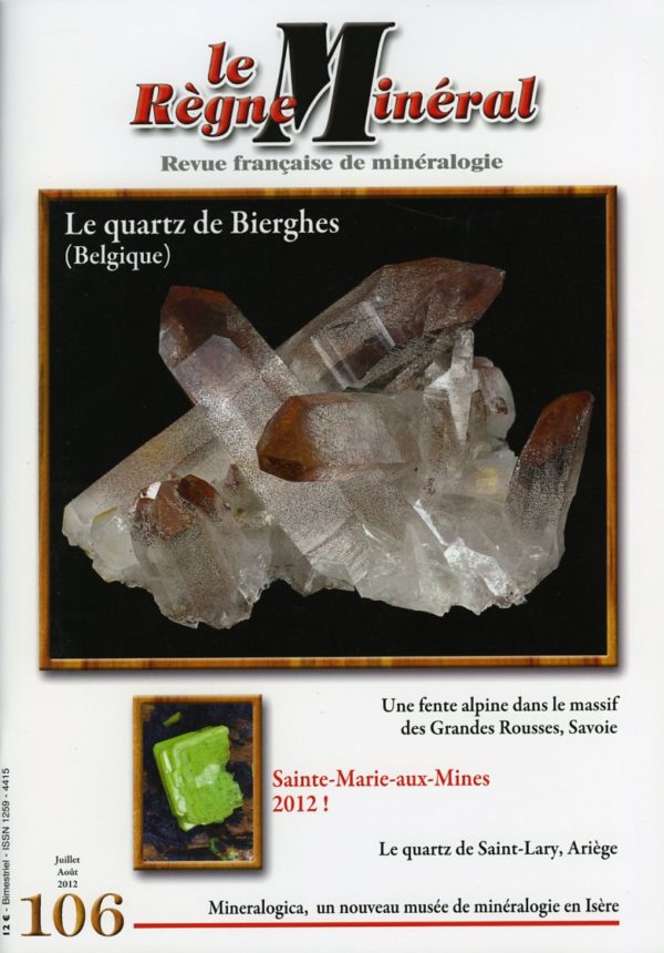Le Règne Minéral n°106