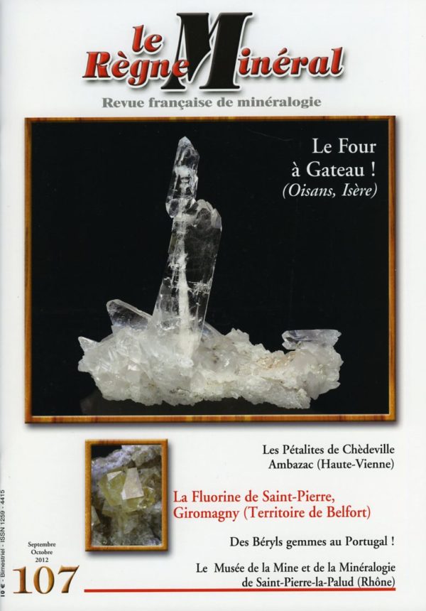 Le Règne Minéral n°107