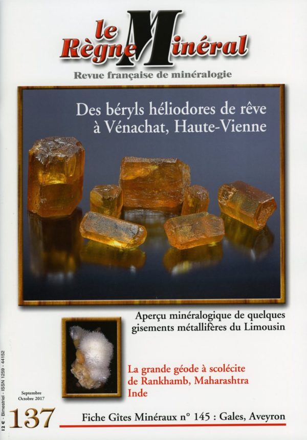 Le Règne Minéral n°137