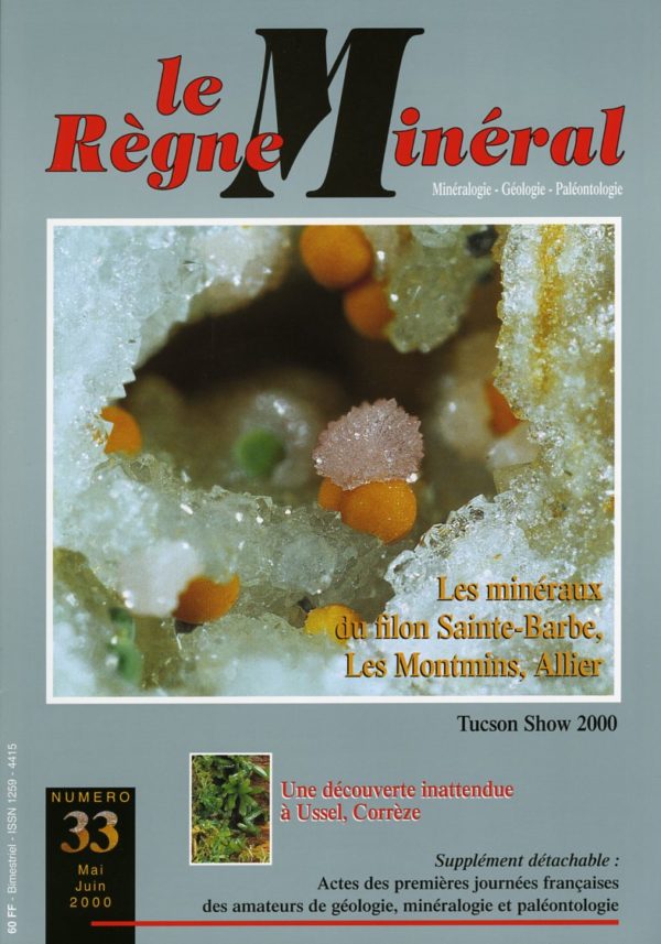 Le Règne Minéral n°33