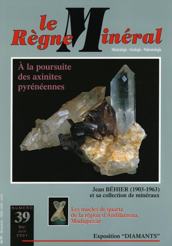 Le Règne Minéral n°39
