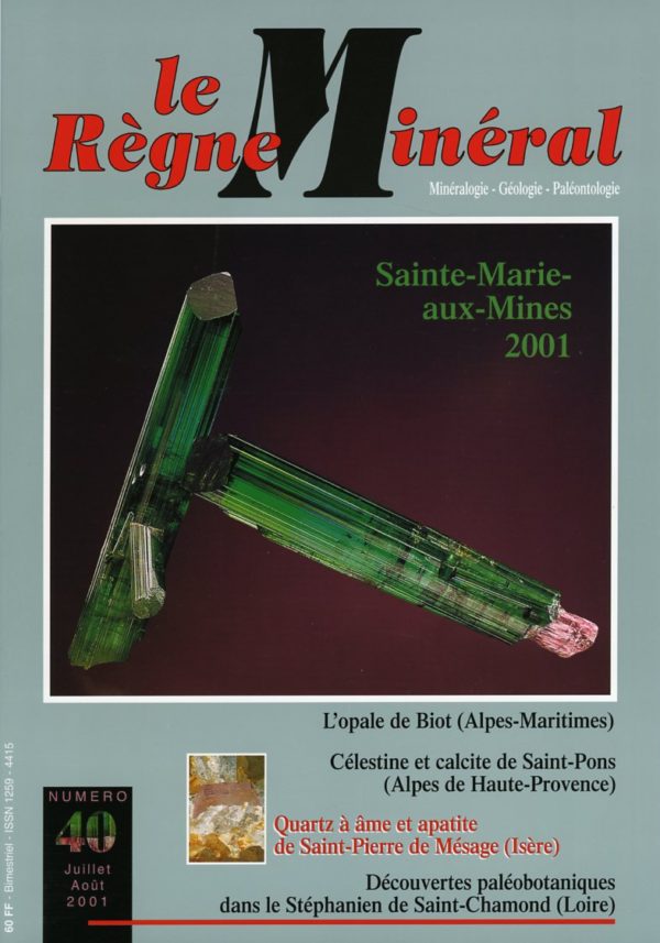 Le Règne Minéral n°40