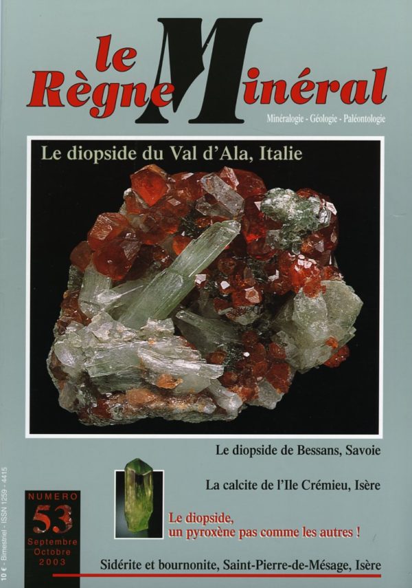 Le Règne Minéral n°53