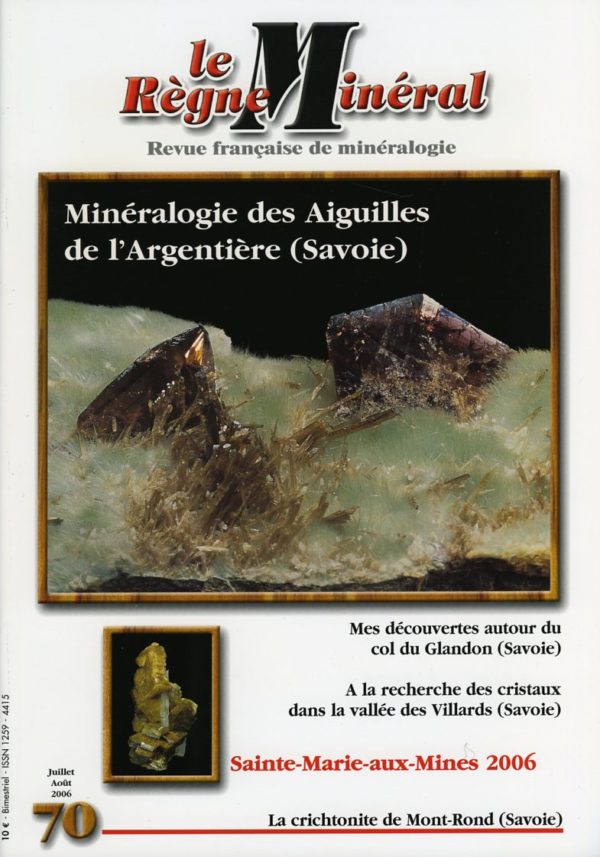 Le Règne Minéral n°70