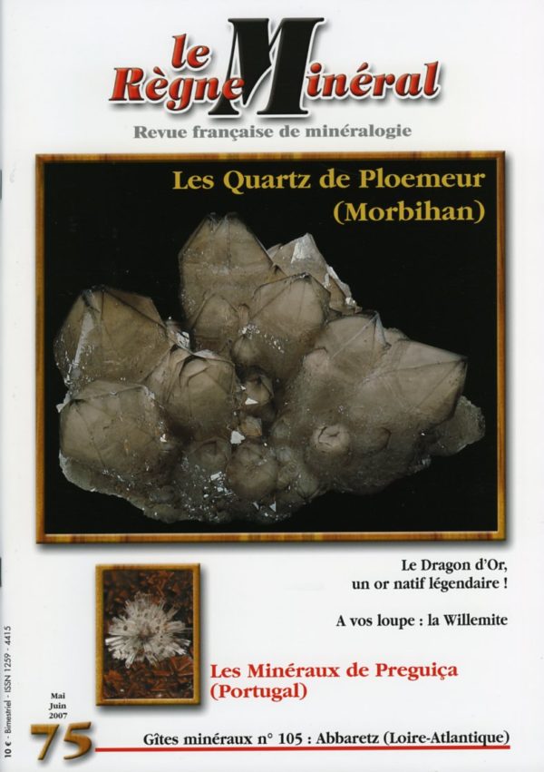 Le Règne Minéral n°75