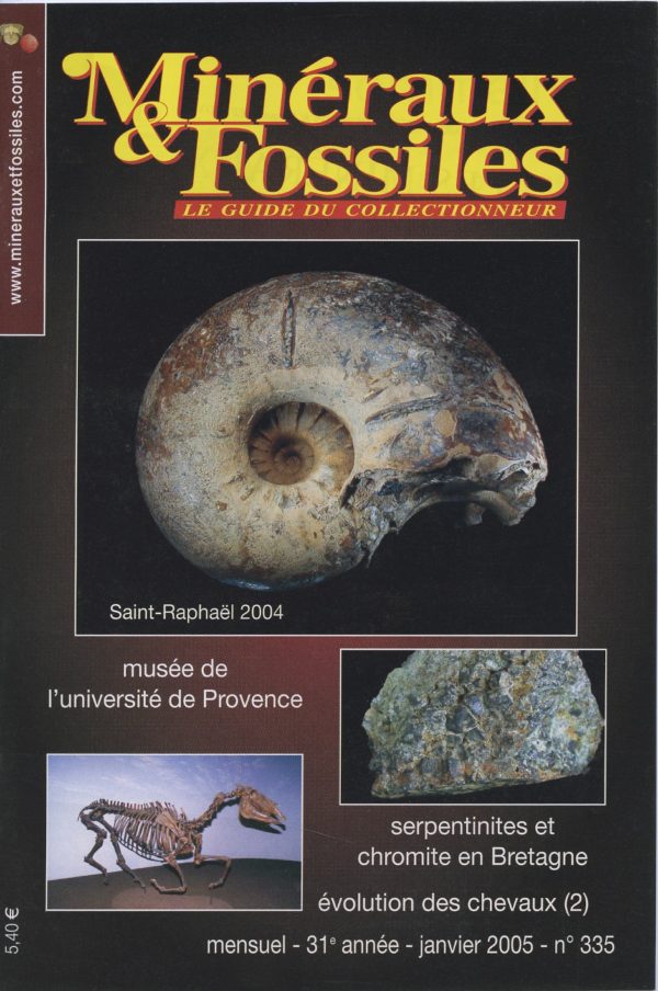 Minéraux et Fossiles n° 335