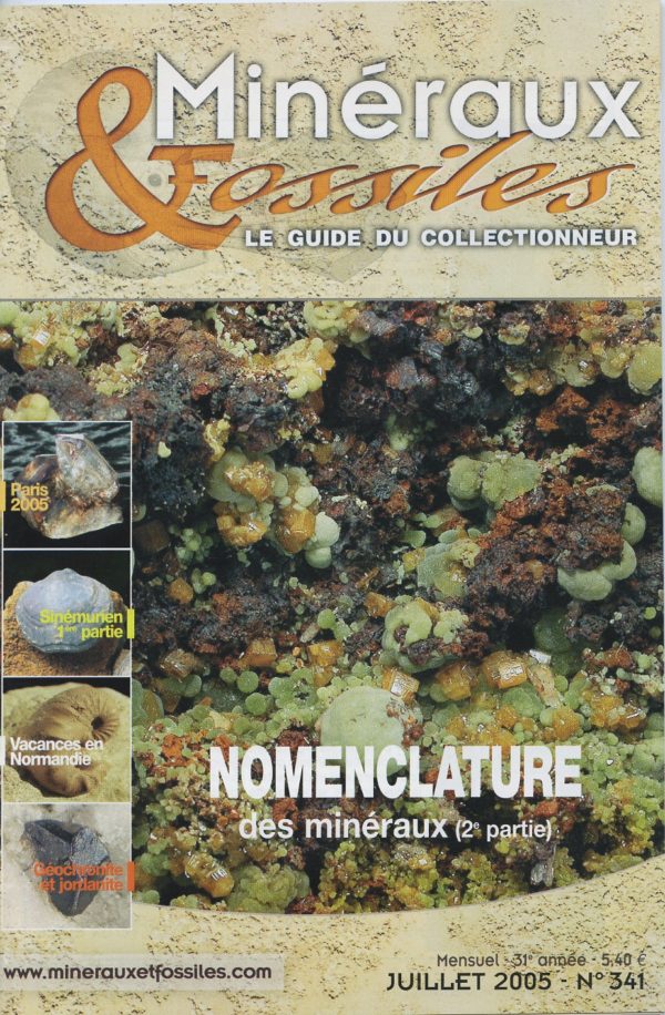 Minéraux et Fossiles n° 341