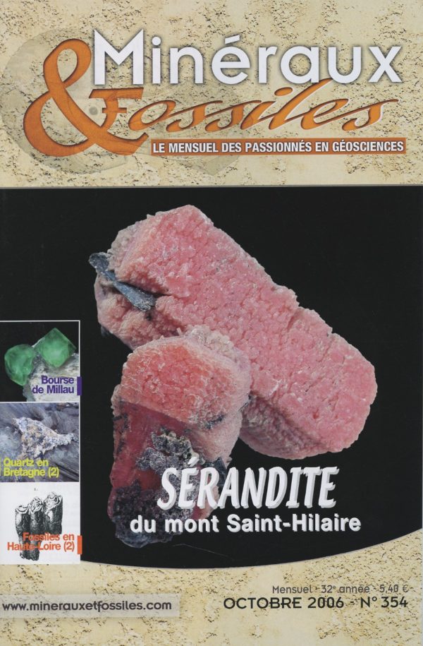 Minéraux et Fossiles n° 354