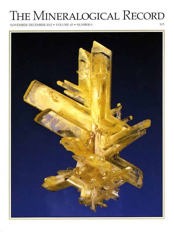 The Mineralogical Record - Volume 43 # 6