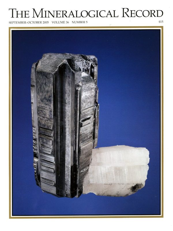 The Mineralogical Record - Volume 36 # 5