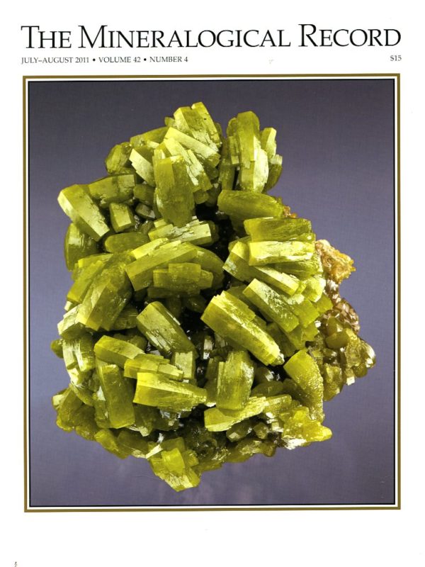 The Mineralogical Record - Volume 42 # 4