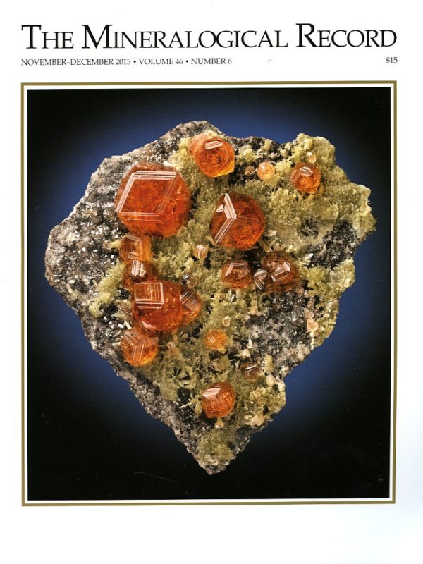 The Mineralogical Record - Volume 46 # 6