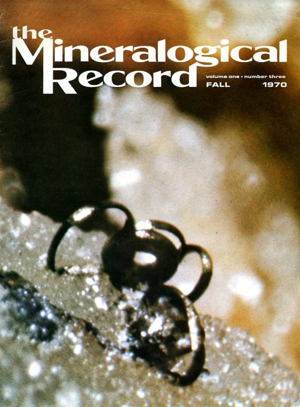 The Mineralogical Record - Volume 1 # 3