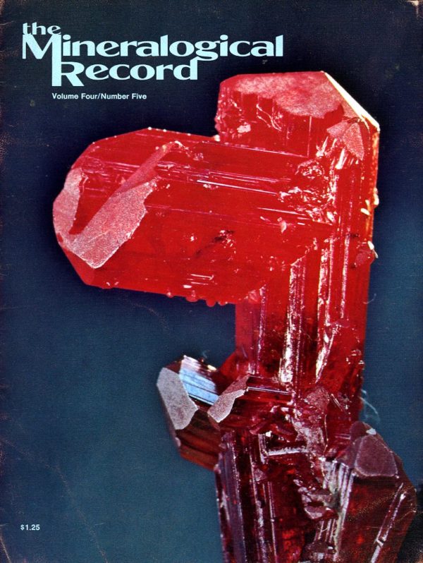 The Mineralogical Record - Volume 4 # 5
