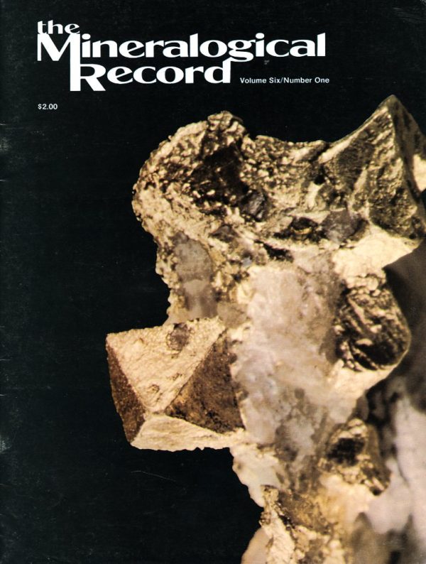 The Mineralogical Record - Volume 6 # 1