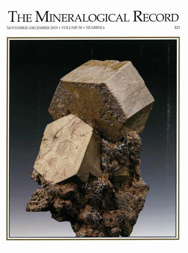 The Mineralogical Record - Volume 50 # 6