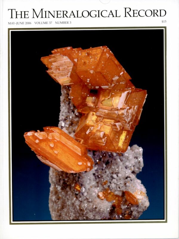 The Mineralogical Record - Volume 37 # 3