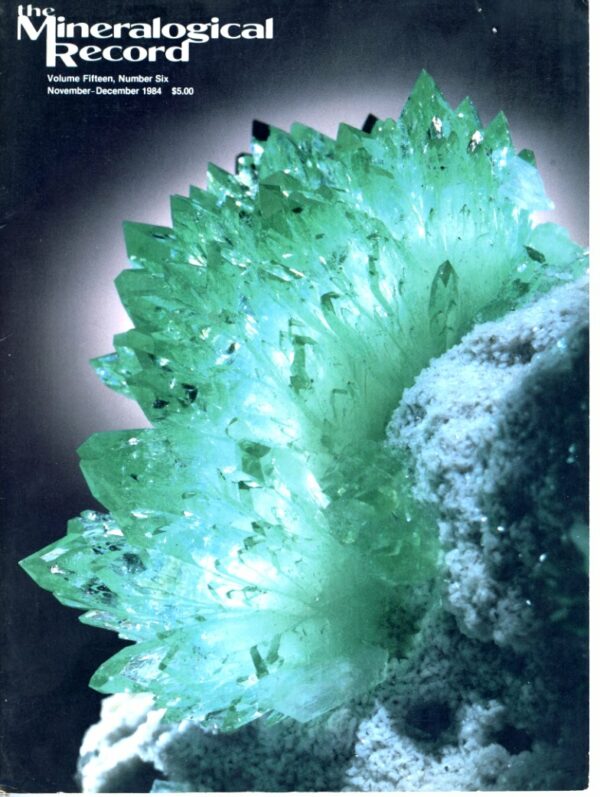 The Mineralogical Record - Volume 15 # 6