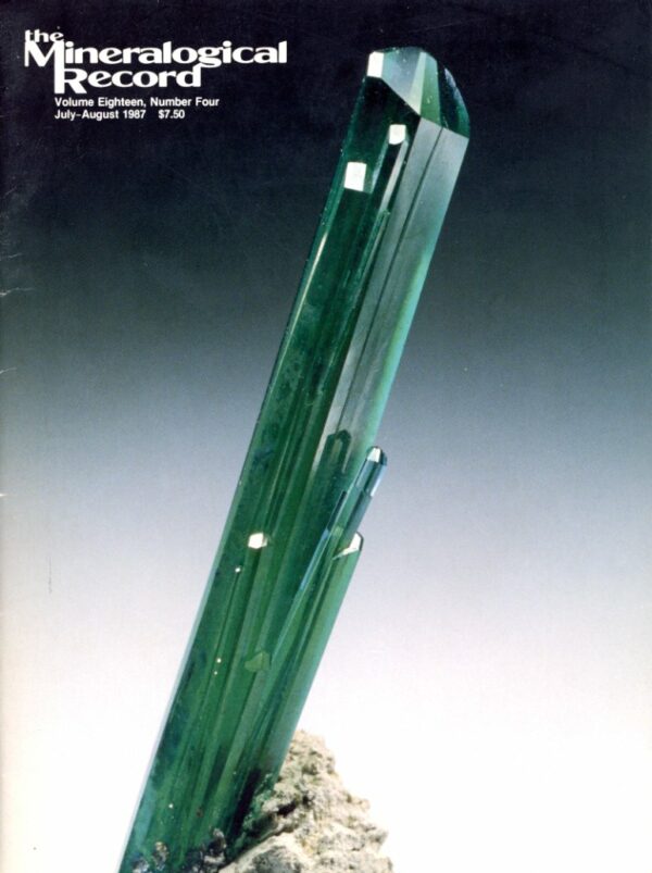 The Mineralogical Record - Volume 18 # 4
