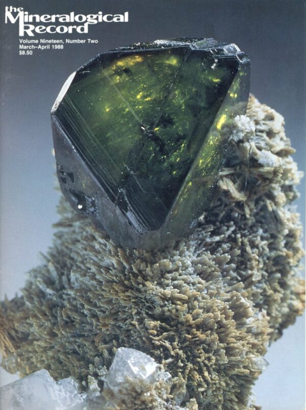 The Mineralogical Record - Volume 19 # 2