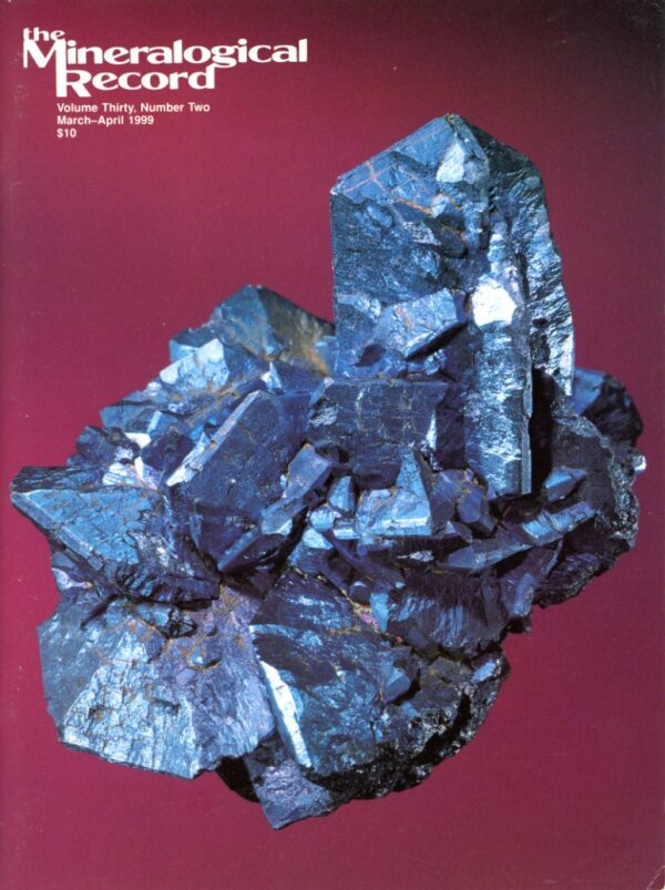 The Mineralogical Record - Volume 30 # 2