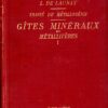 Traité des gîtes minéraux et métallifères - 3 tomes (1915) - De Launay L. – Image 2