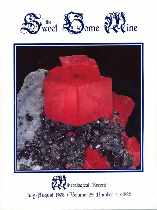 The Mineralogical Record - Sweet Home Mine