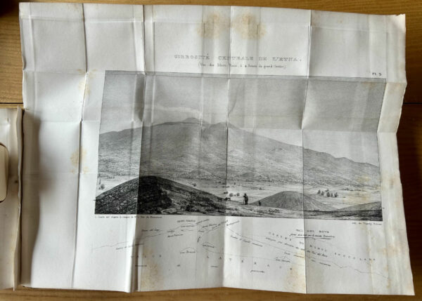 Dufrénoy et Elie de Beaumont - Recherches sur le mont Etna et les environs de Naples (1838)