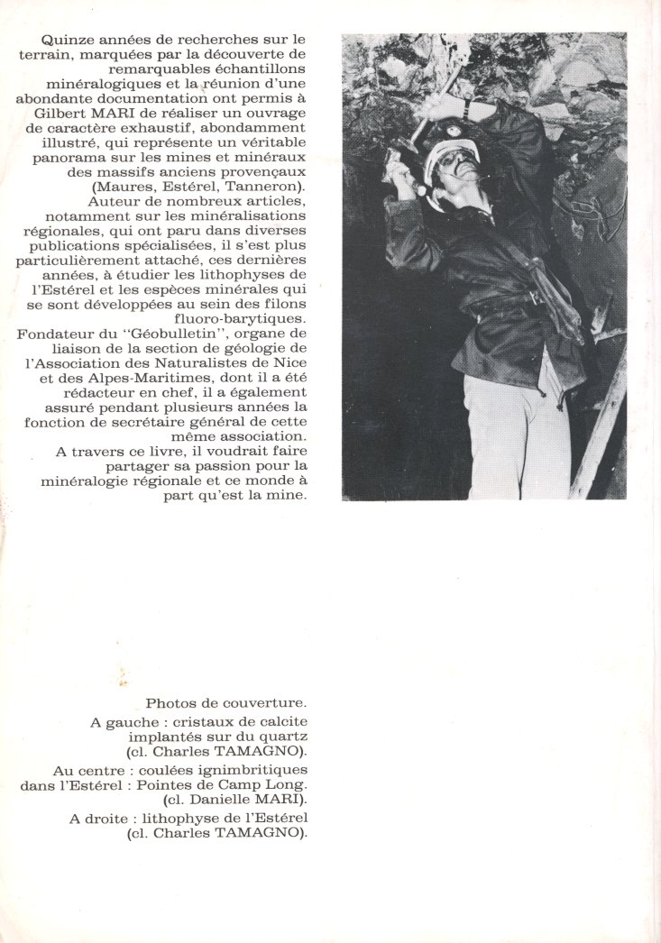 Mines et Minéraux de la Provence Cristalline - Gilbert MARI – Image 2