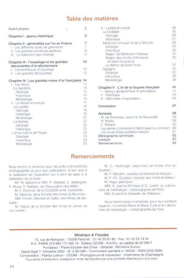 L'or en France - J.-C. Boulliard et V. Tournis – Image 2