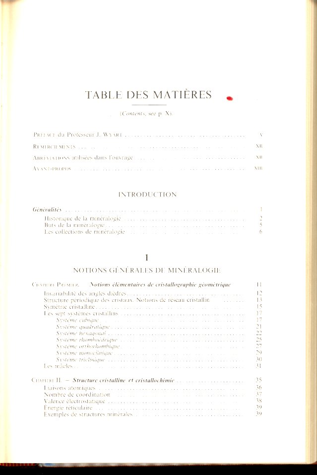 Précis de Minéralogie - G. Aubert - C. Guillemin - R. Pierrot – Image 2