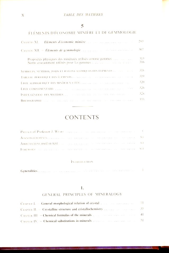 Précis de Minéralogie - G. Aubert - C. Guillemin - R. Pierrot – Image 3